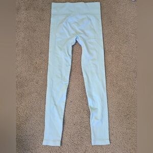 Light Blue Women's compression Leggings